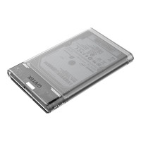 Produktbild för Unitek DisGuard Limpid R - USB3.1 SATA6G 2.5" HDD/SSD Hard Disk Enclosure - förvaringslåda - SATA 6Gb/s - USB
