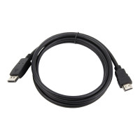 Produktbild för Cablexpert CC-DP-HDMI-6 - adapterkabel - DisplayPort / HDMI - 1.8 m
