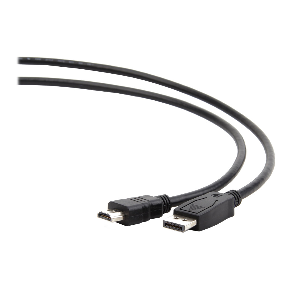 Produktbild för Cablexpert CC-DP-HDMI-1M - adapterkabel - DisplayPort / HDMI - 1 m