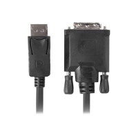 Produktbild för Lanberg - videoadapterkabel - DisplayPort till DVI-D - 1 m