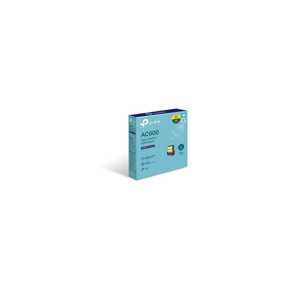 Produktbild för TP-Link Archer T2U Nano - nätverksadapter - USB 2.0