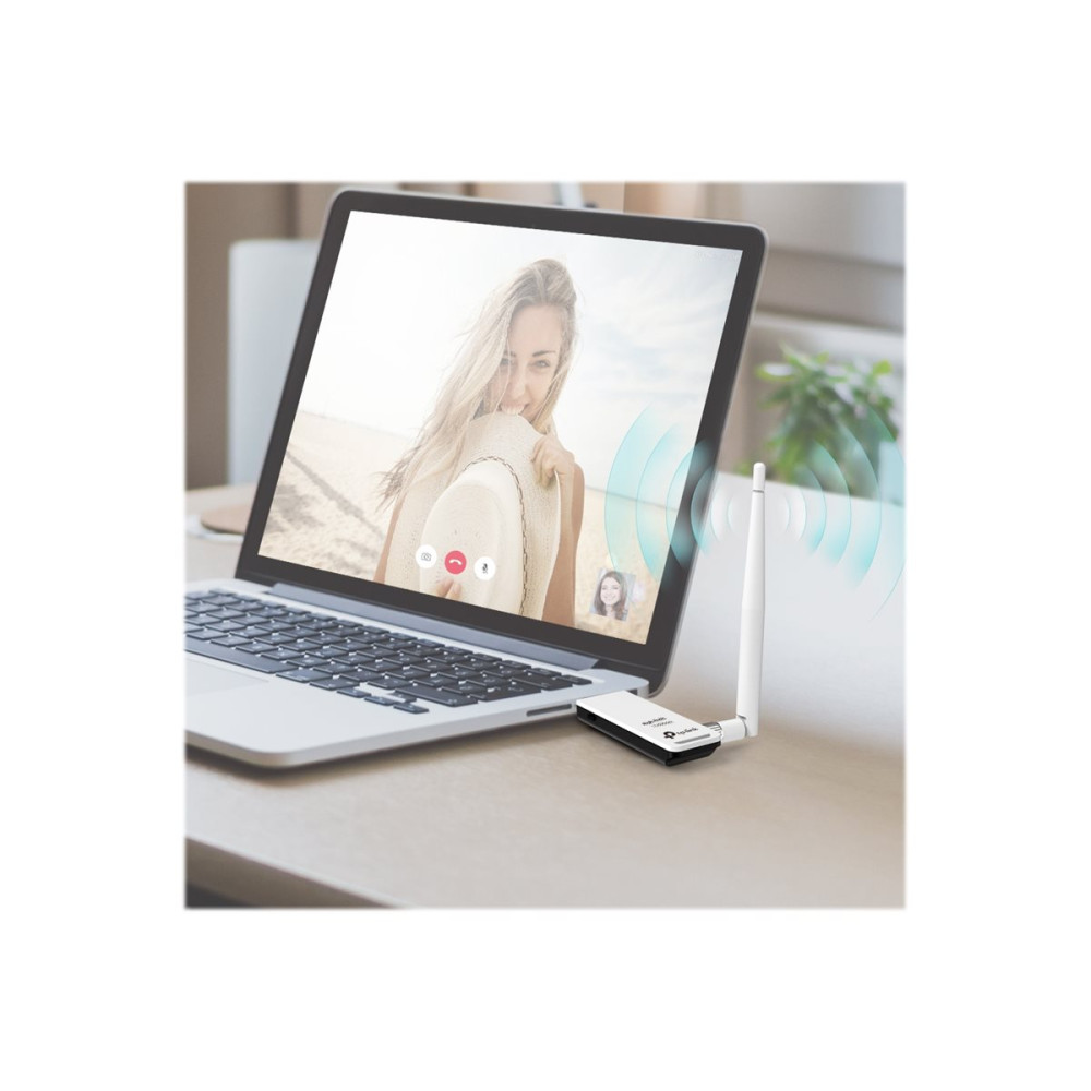 Produktbild för TP-Link TL-WN722N - nätverksadapter - USB 2.0