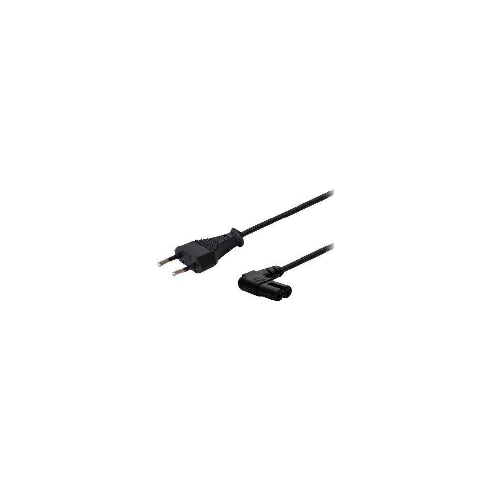 Produktbild för SAVIO CL-144 - strömkabel - 2 poler till power IEC 60320 C7 - 3 m