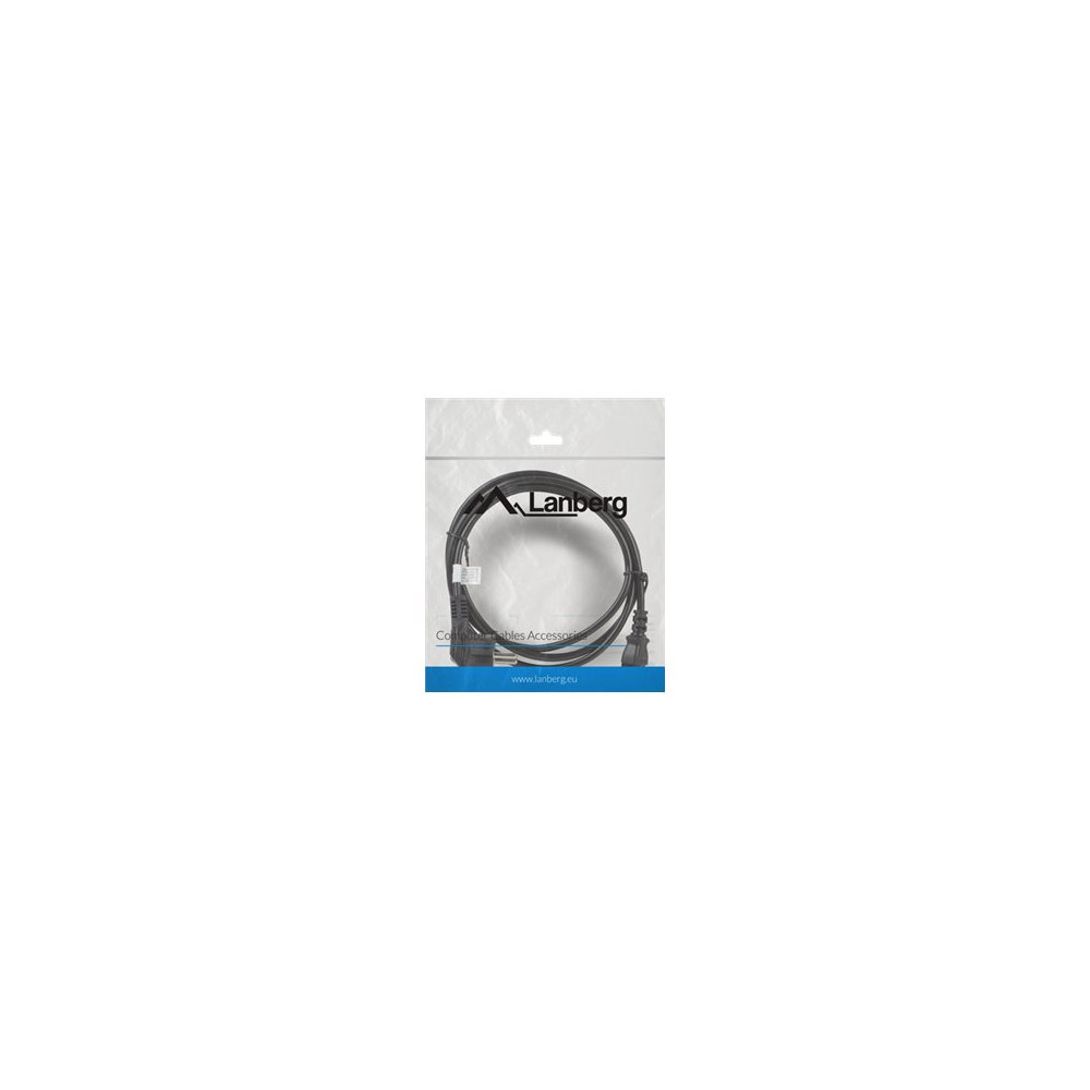 Produktbild för Lanberg - strömkabel - power CEE 7/7 till power IEC 60320 C13 - 1.8 m