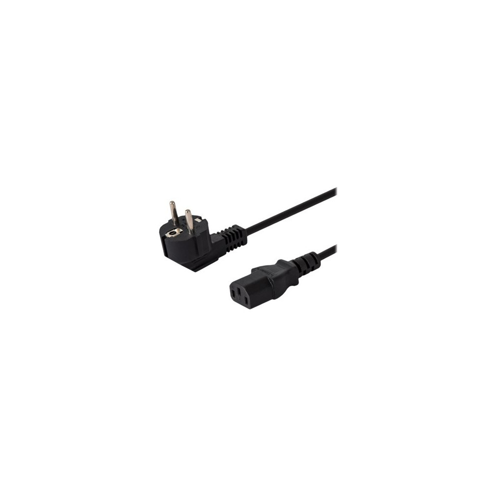 Produktbild för SAVIO CL-98 - strömkabel - Typ F till power IEC 60320 C13 - 1.8 m