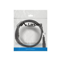 Produktbild för Lanberg - förlängningskabel för ström - power IEC 60320 C13 till IEC 60320 C14 - 1.8 m
