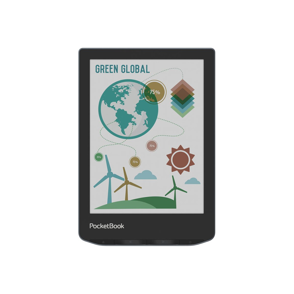 Produktbild för PocketBook Verse PRO Color - eBook-läsare - Linux 4.9.56 - 16 GB - 6"