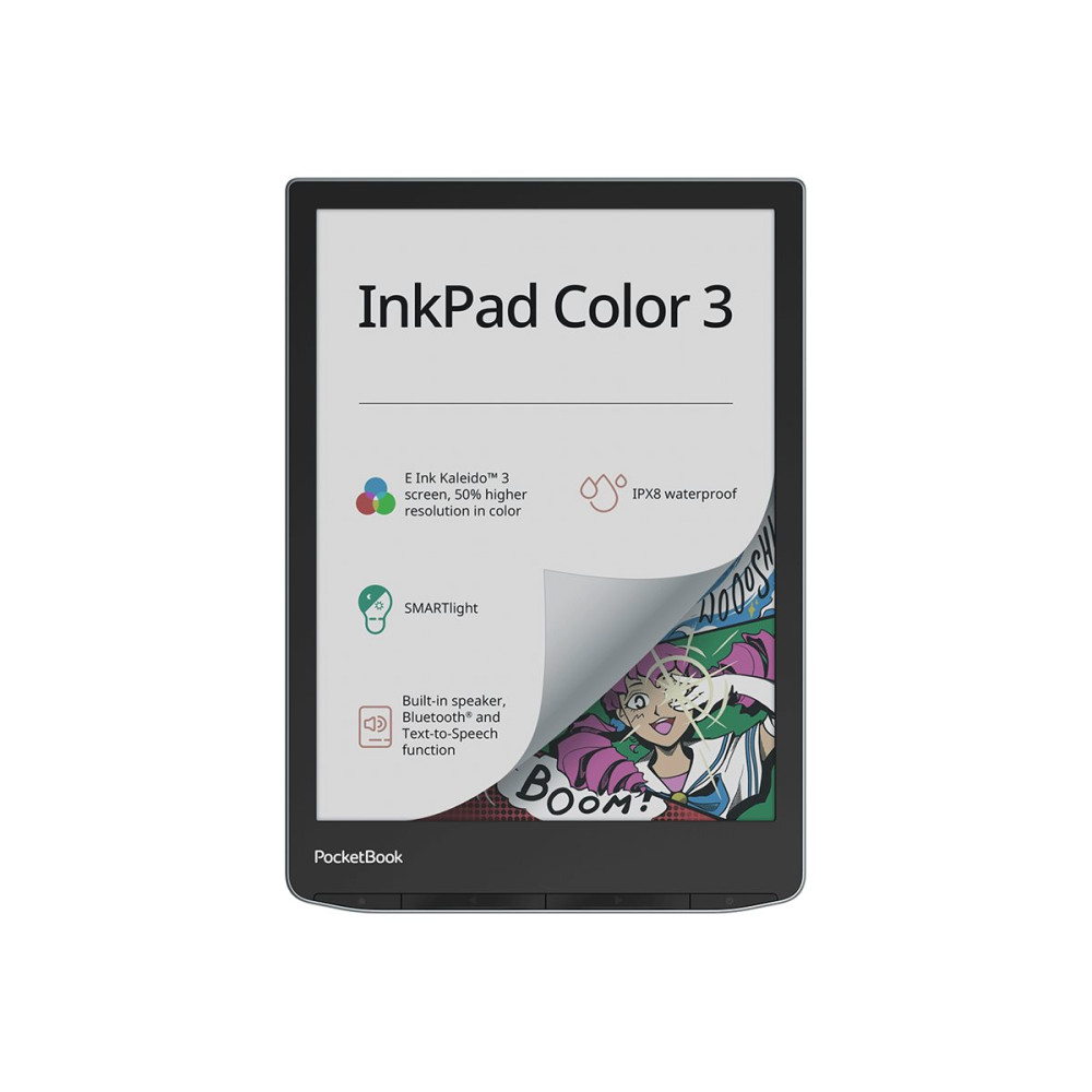 Produktbild för PocketBook InkPad Color 3 - eBook-läsare - Linux 4.9.56 - 32 GB - 7.8"