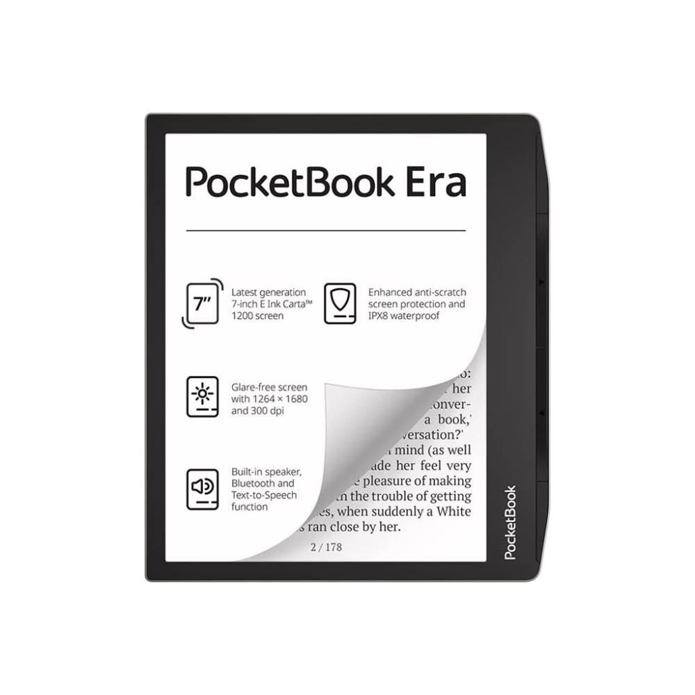 Produktbild för PocketBook Era - eBook-läsare - Linux 3.10.65 - 16 GB - 7"