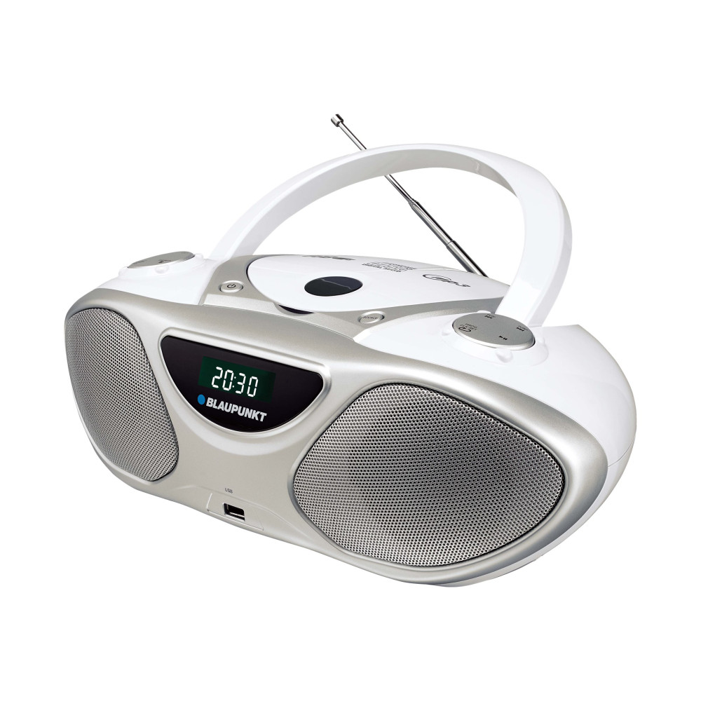 Produktbild för Blaupunkt BB14WH - boombox - CD, USB-radio