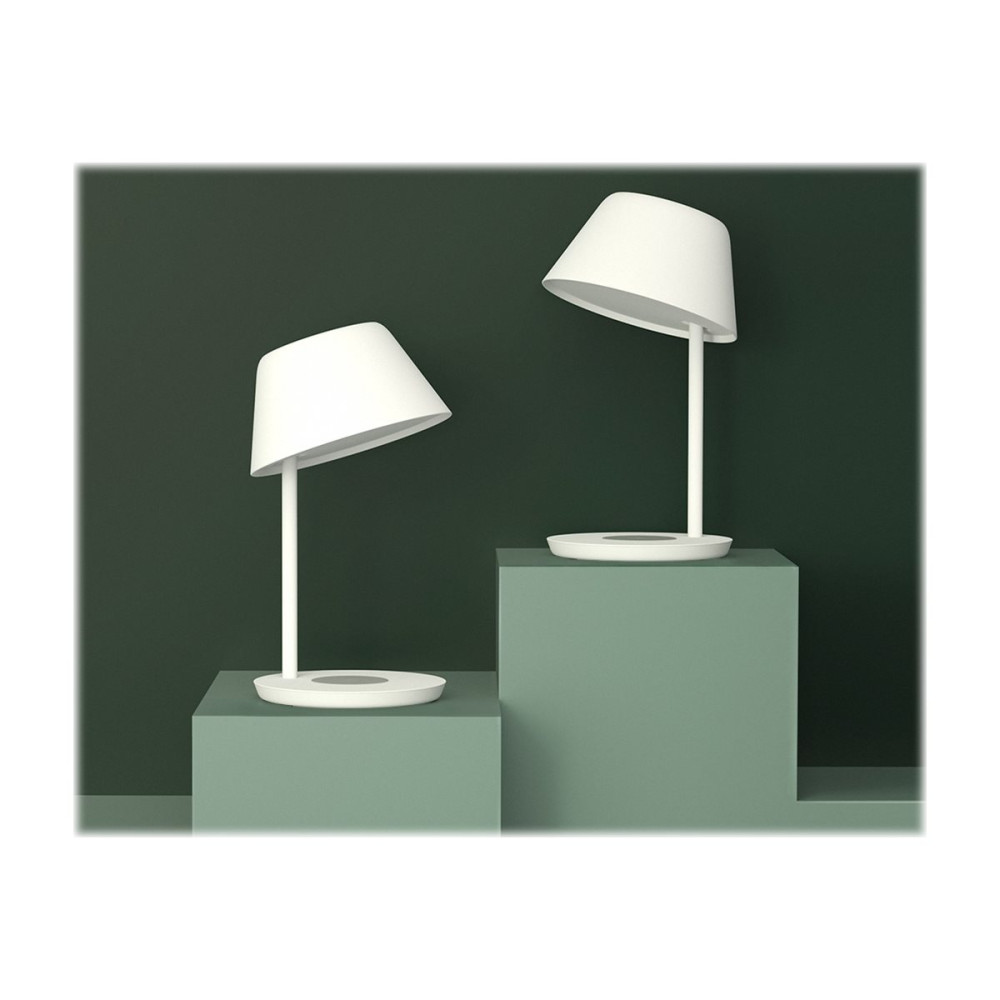 Produktbild för Yeelight Staria Bedside Pro - skrivbordslampa - LED - 20 W - varmt till kallt vitt ljus - 2700-6500 K - vit