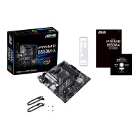 Produktbild för ASUS PRIME B550M-A - moderkort - micro ATX - Socket AM4 - AMD B550