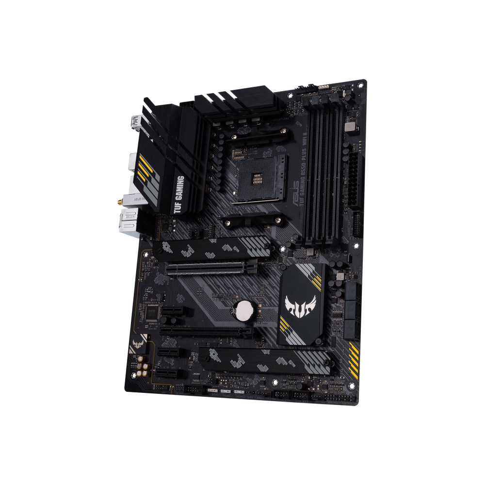 Produktbild för ASUS TUF GAMING B550-PLUS WIFI II - moderkort - ATX - Socket AM4 - AMD B550
