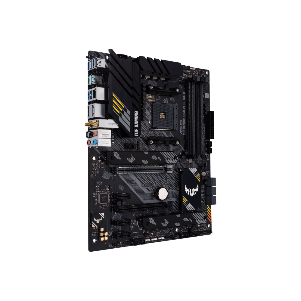 Produktbild för ASUS TUF GAMING B550-PLUS WIFI II - moderkort - ATX - Socket AM4 - AMD B550