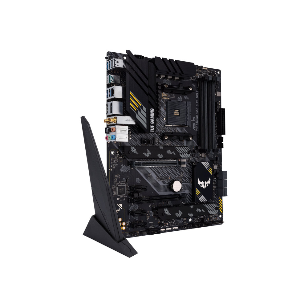 Produktbild för ASUS TUF GAMING B550-PLUS WIFI II - moderkort - ATX - Socket AM4 - AMD B550