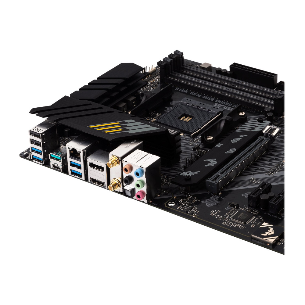 Produktbild för ASUS TUF GAMING B550-PLUS WIFI II - moderkort - ATX - Socket AM4 - AMD B550