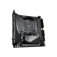 Produktbild för Gigabyte B550I AORUS PRO AX - 1.0 - moderkort - mini ITX - Socket AM4 - AMD B550