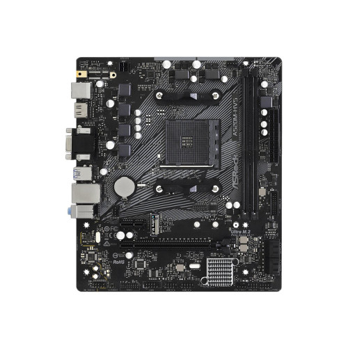 ASRock ASRock A520M-HVS - moderkort - micro ATX - Socket AM4 - AMD A520