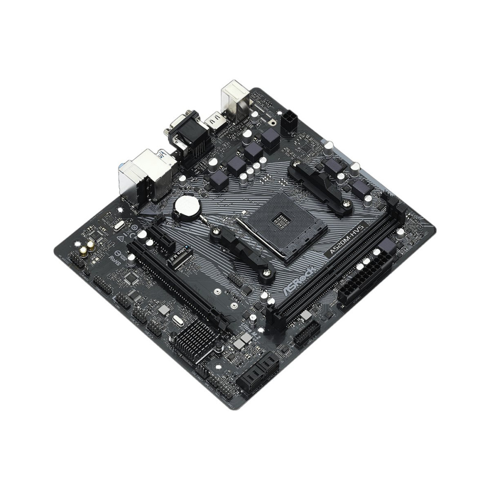 Produktbild för ASRock A520M-HVS - moderkort - micro ATX - Socket AM4 - AMD A520