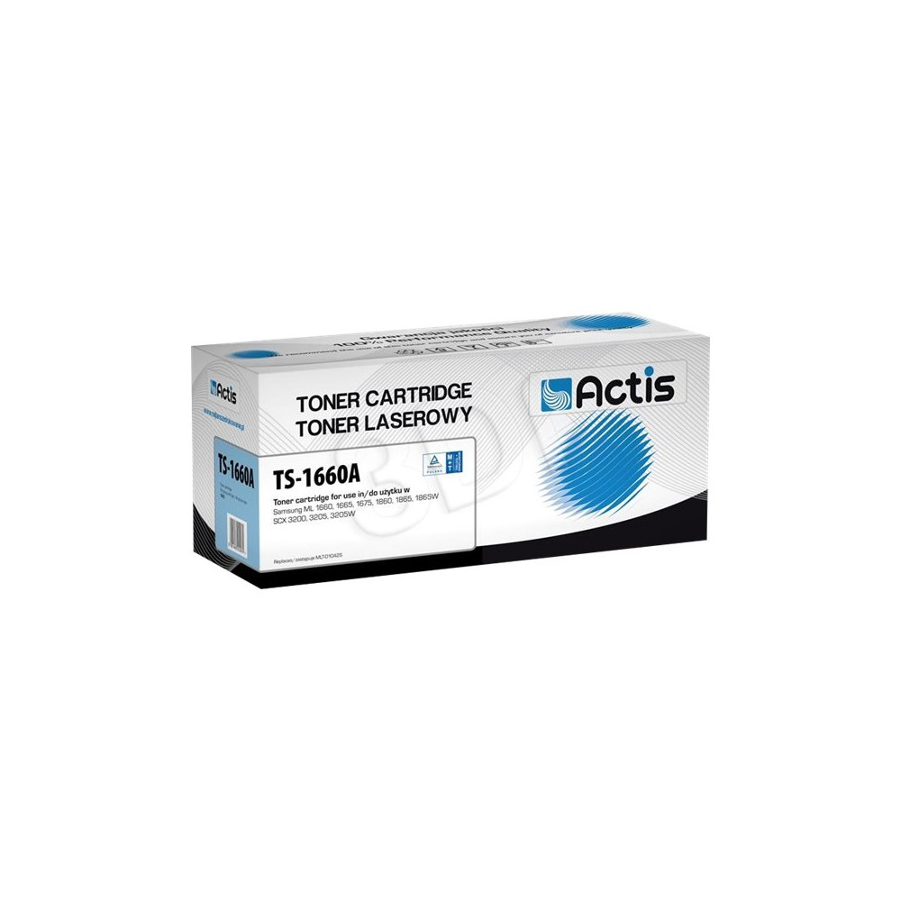 Produktbild för Actis standard TS-1660A - svart - kompatibel - tonerkassett (alternativ för: Samsung MLT-D1042S)