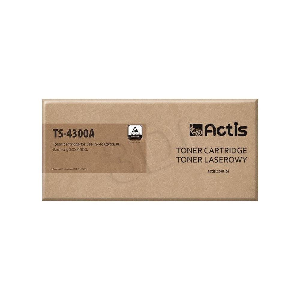 Produktbild för Actis TS-4300A - svart - kompatibel - tonerkassett (alternativ för: Samsung MLT-D1092S)