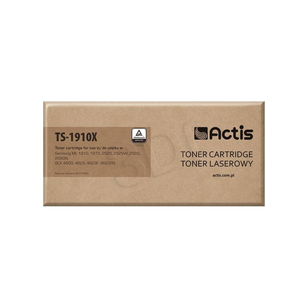 Produktbild för Actis TS-1910X - svart - kompatibel - tonerkassett (alternativ för: Samsung MLT-D1052L)
