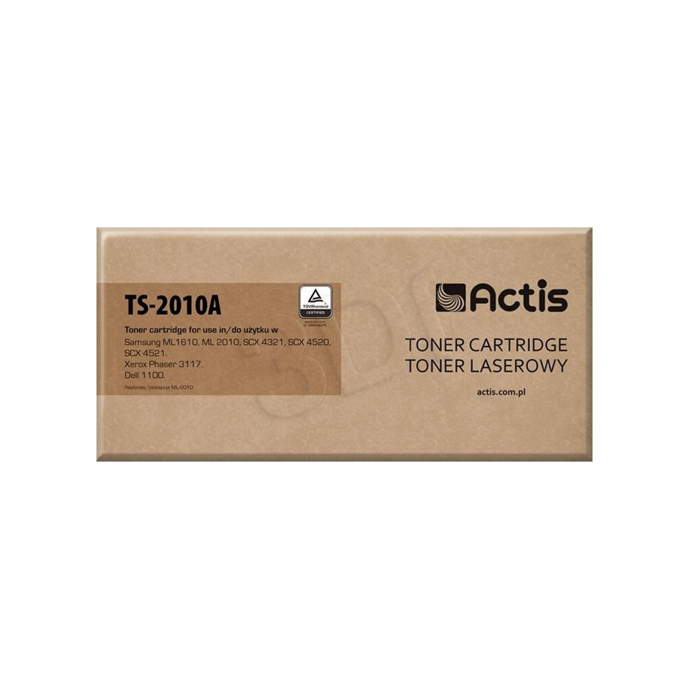 Produktbild för Actis standard TS-2010A - svart - kompatibel - tonerkassett (alternativ för: Samsung ML-2010D3)