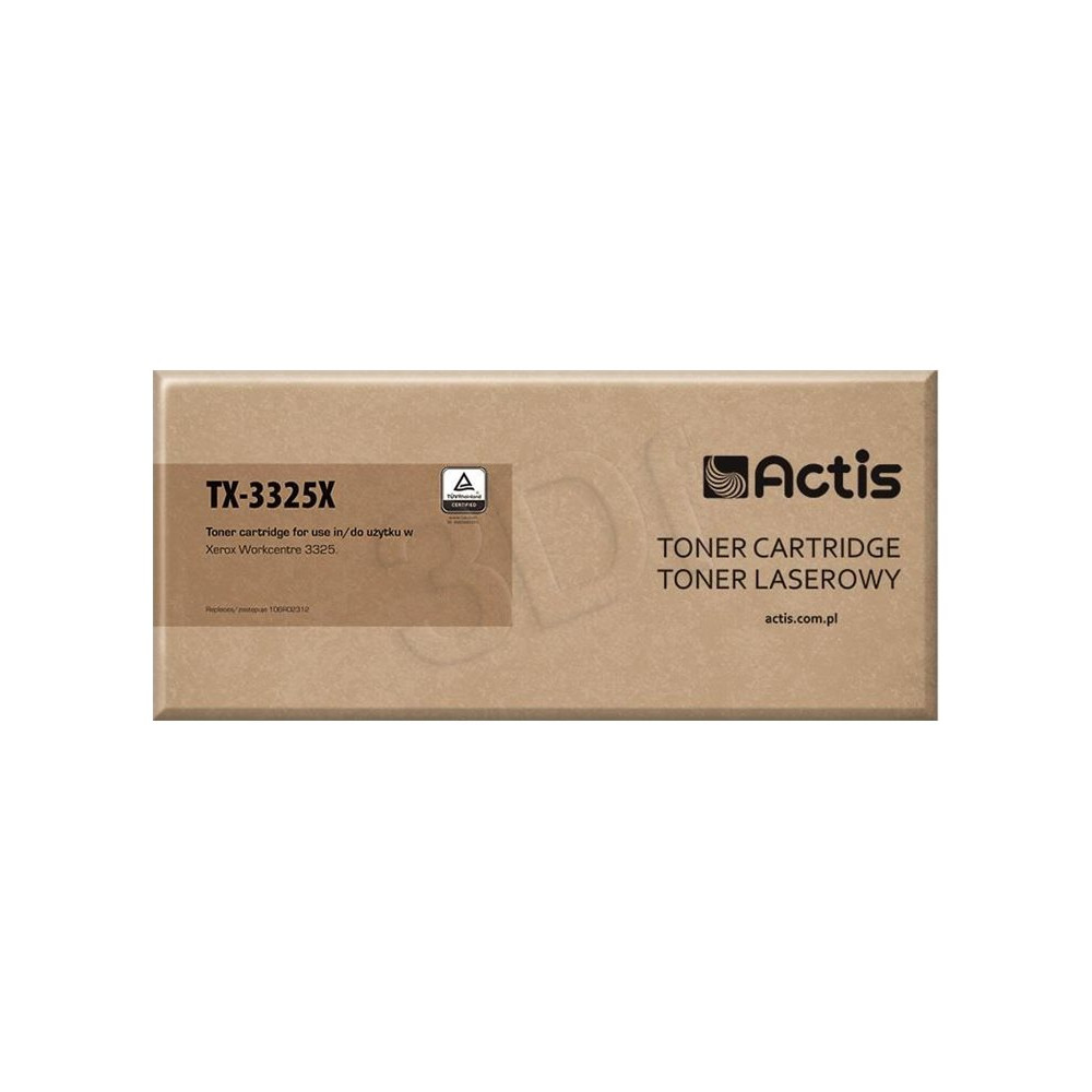 Produktbild för Actis TX-3325X - svart - kompatibel - tonerkassett (alternativ för: Xerox 106R02312)