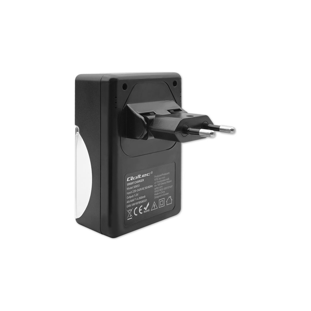 Produktbild för Qoltec batteriladdare