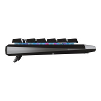 Produktbild för Genesis Rhod Series 300 RGB - tangentbord - QWERTY - amerikansk - svart Inmatningsenhet