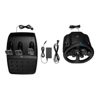 Produktbild för Logitech G923 - ratt- och pedaluppsättning - kabelansluten