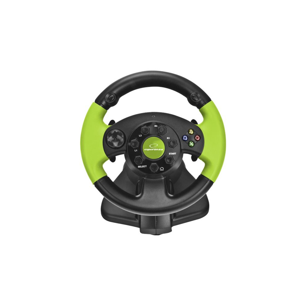 Produktbild för Esperanza High Octane XBOX Edition - ratt- och pedaluppsättning - kabelansluten