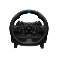 Produktbild för Logitech G923 - ratt- och pedaluppsättning - kabelansluten