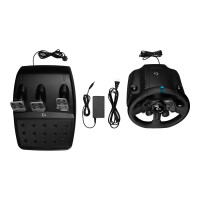 Produktbild för Logitech G923 - ratt- och pedaluppsättning - kabelansluten