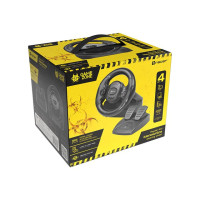 Produktbild för Tracer GAMEZONE Rayder 4 in 1 - ratt- och pedaluppsättning - kabelansluten