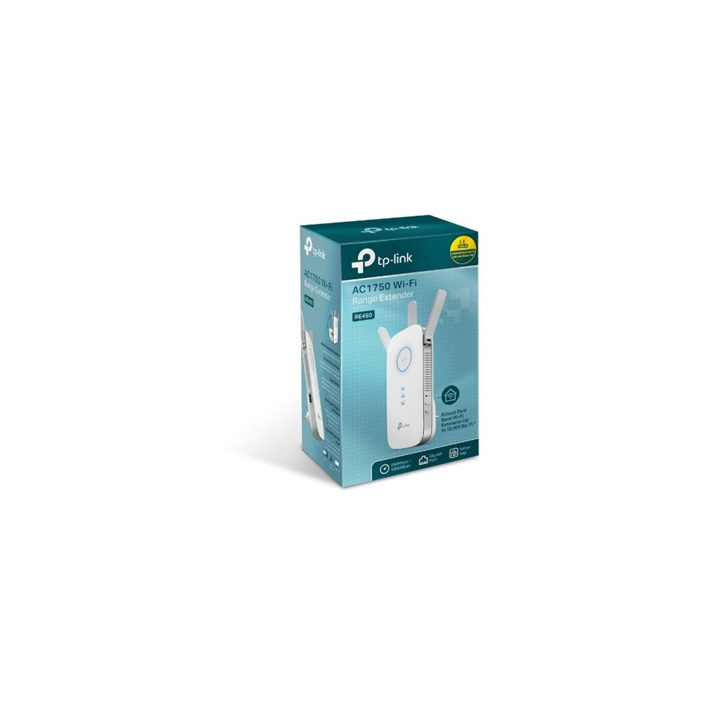 Produktbild för TP-Link RE450 - räckviddsökare för wifi - Wi-Fi 5