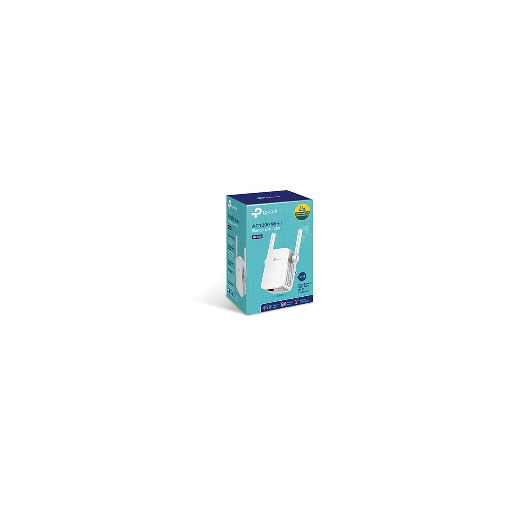 Produktbild för TP-Link AC1200 Wi-Fi Range Extender RE305 - räckviddsökare för wifi - Wi-Fi 5
