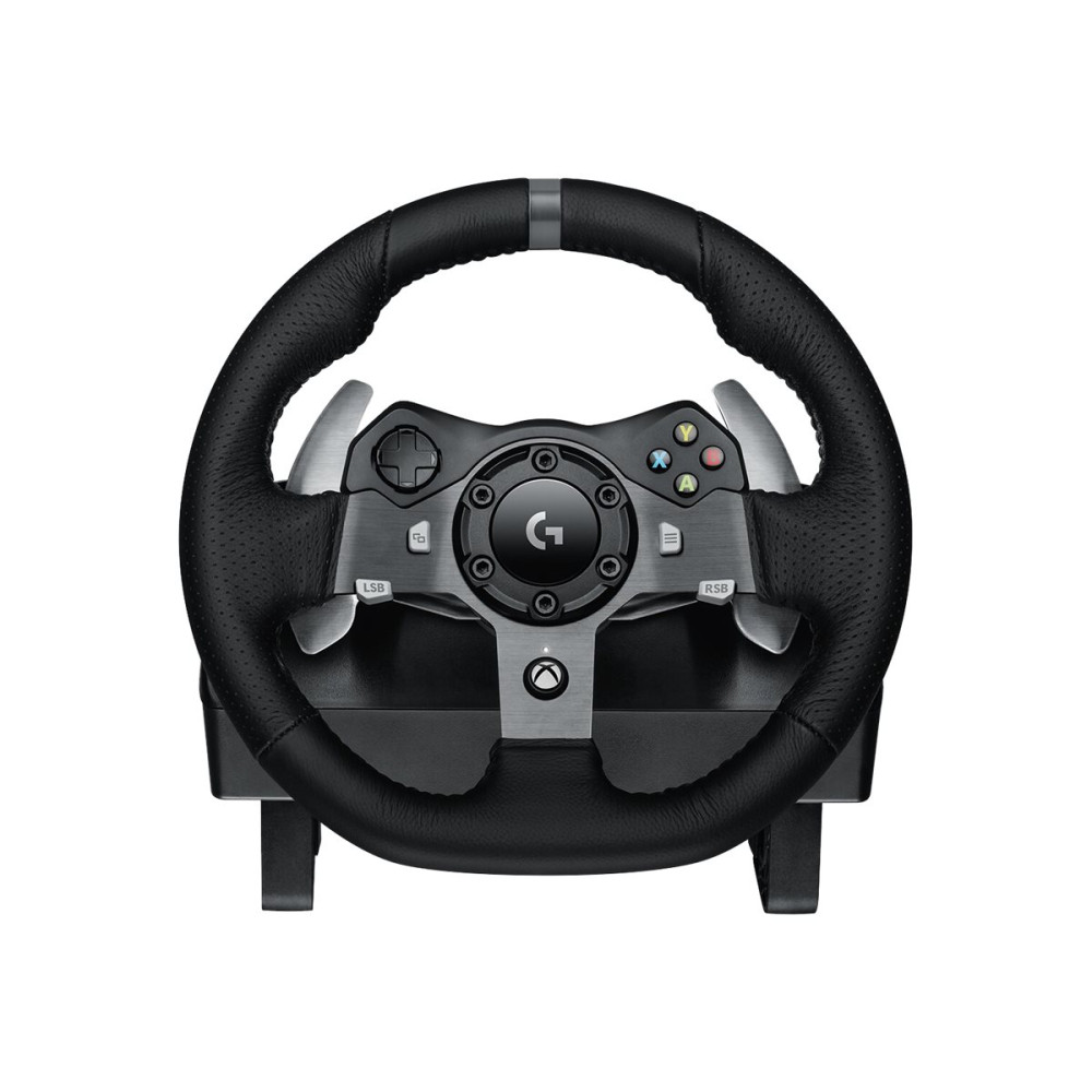 Produktbild för Logitech G920 Driving Force - ratt- och pedaluppsättning - kabelansluten