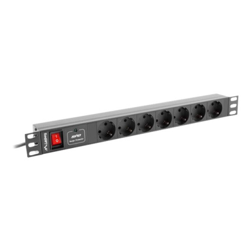 LANBERG Lanberg PDU-07F-0200-IEC-BK - kraftdistributionsenhet - 2500 watt