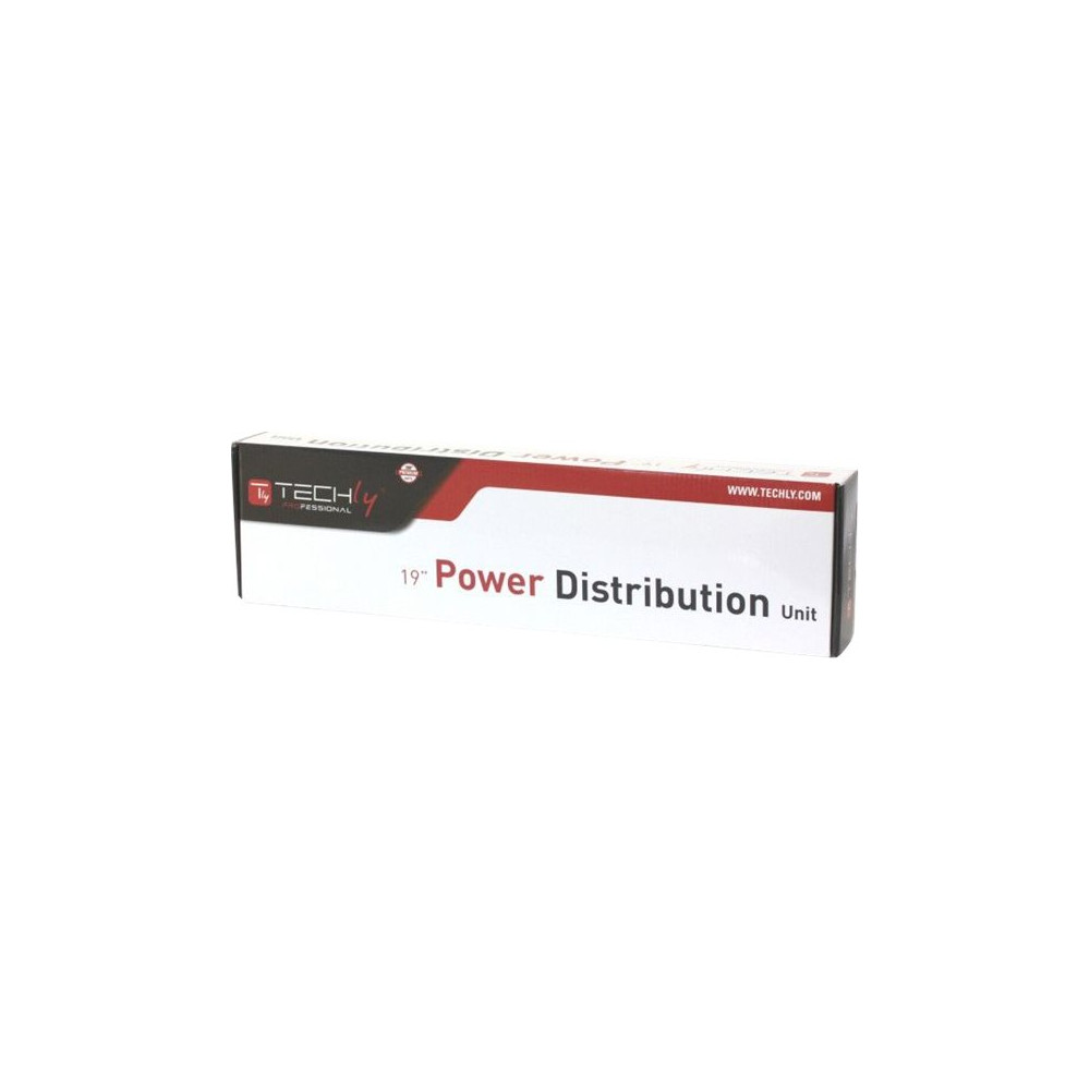 Produktbild för TECHly Professional I-CASE STRIP-81UD - grenuttag - 3500 watt