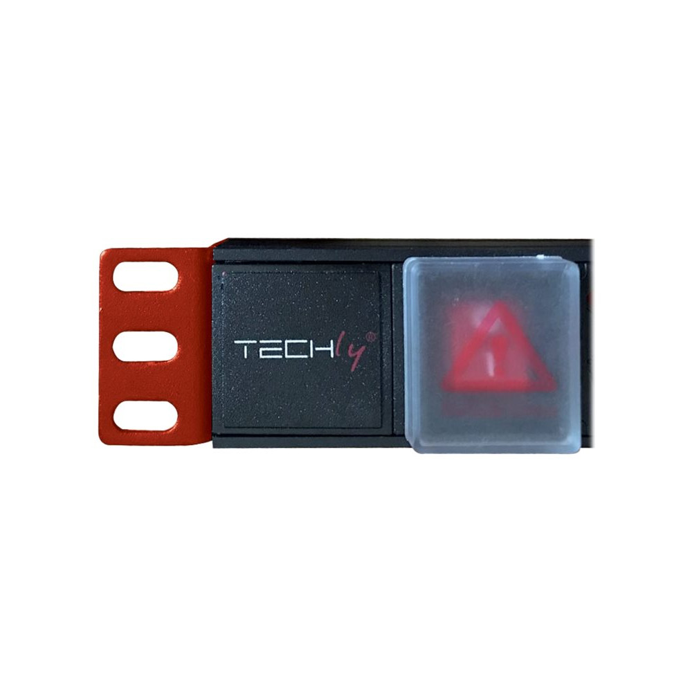 Produktbild för TECHly Professional I-CASE STRIP-81UD - grenuttag - 3500 watt