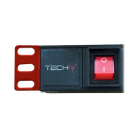 Produktbild för TECHly Professional I-CASE STRIP-81UD - grenuttag - 3500 watt