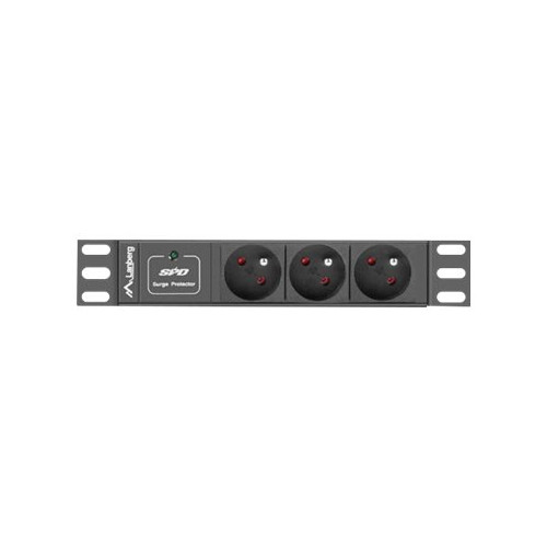 LANBERG Lanberg PDU-03E-0200-BK - kraftdistributionsenhet - 4000 watt