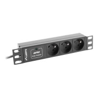 Produktbild för Lanberg PDU-03E-0200-BK - kraftdistributionsenhet - 4000 watt