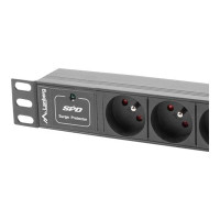 Produktbild för Lanberg PDU-03E-0200-BK - kraftdistributionsenhet - 4000 watt