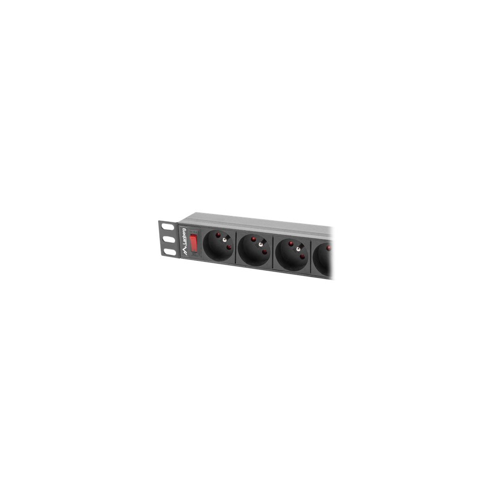 Produktbild för Lanberg PDU-09E-0300-BK - kraftdistributionsenhet - 4000 watt