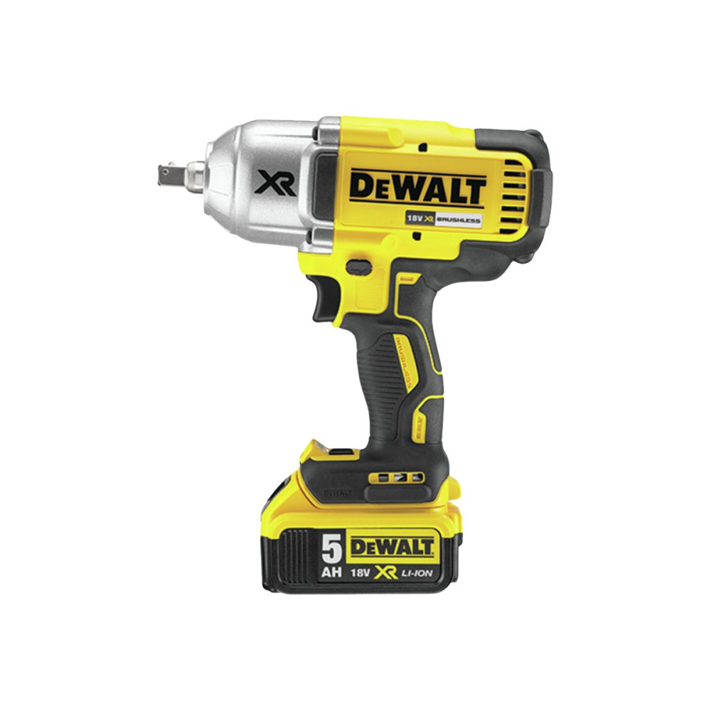 Produktbild för DeWALT DCF899P2-QW - mutterdragare - sladdlös - 610 W - 3 hastigheter - 2 batterier