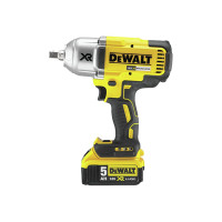 Produktbild för DeWALT DCF899P2-QW - mutterdragare - sladdlös - 610 W - 3 hastigheter - 2 batterier