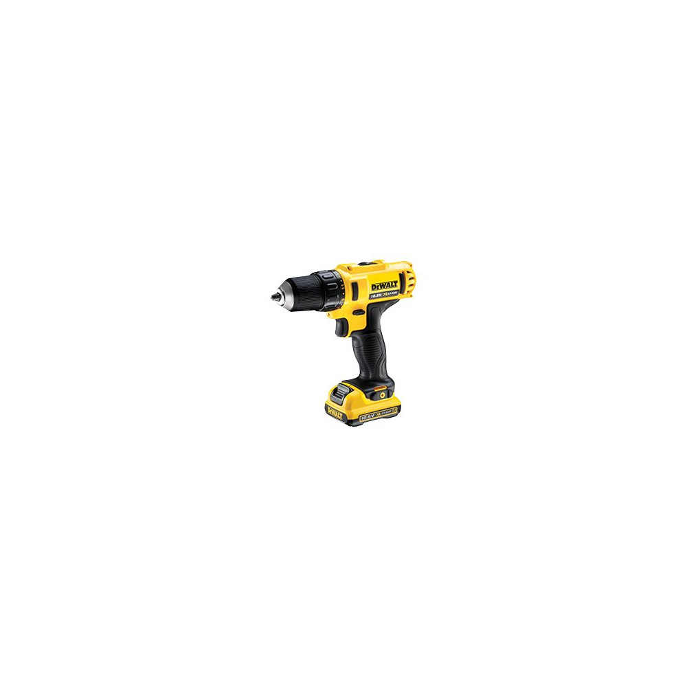 Produktbild för DeWALT DCD710D2-QW borr/drivare - sladdlös - 2 hastigheter - 2 batterier