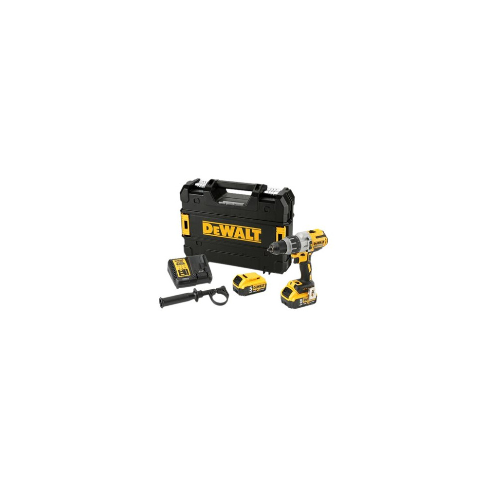 Produktbild för DeWALT DCD996P2-QW - slagborr/skruvdragare - sladdlös - 820 W - 3 hastigheter - 2 batterier